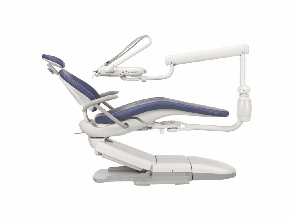 Adec 300 Dental Chair side view Hague Dental Supplies