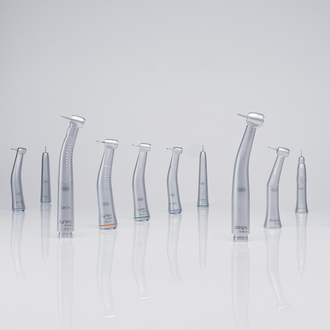 High speed and modern dental handpieces for dentists